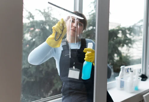 Nettoyage de vitres intérieures et extérieures à Valloire
